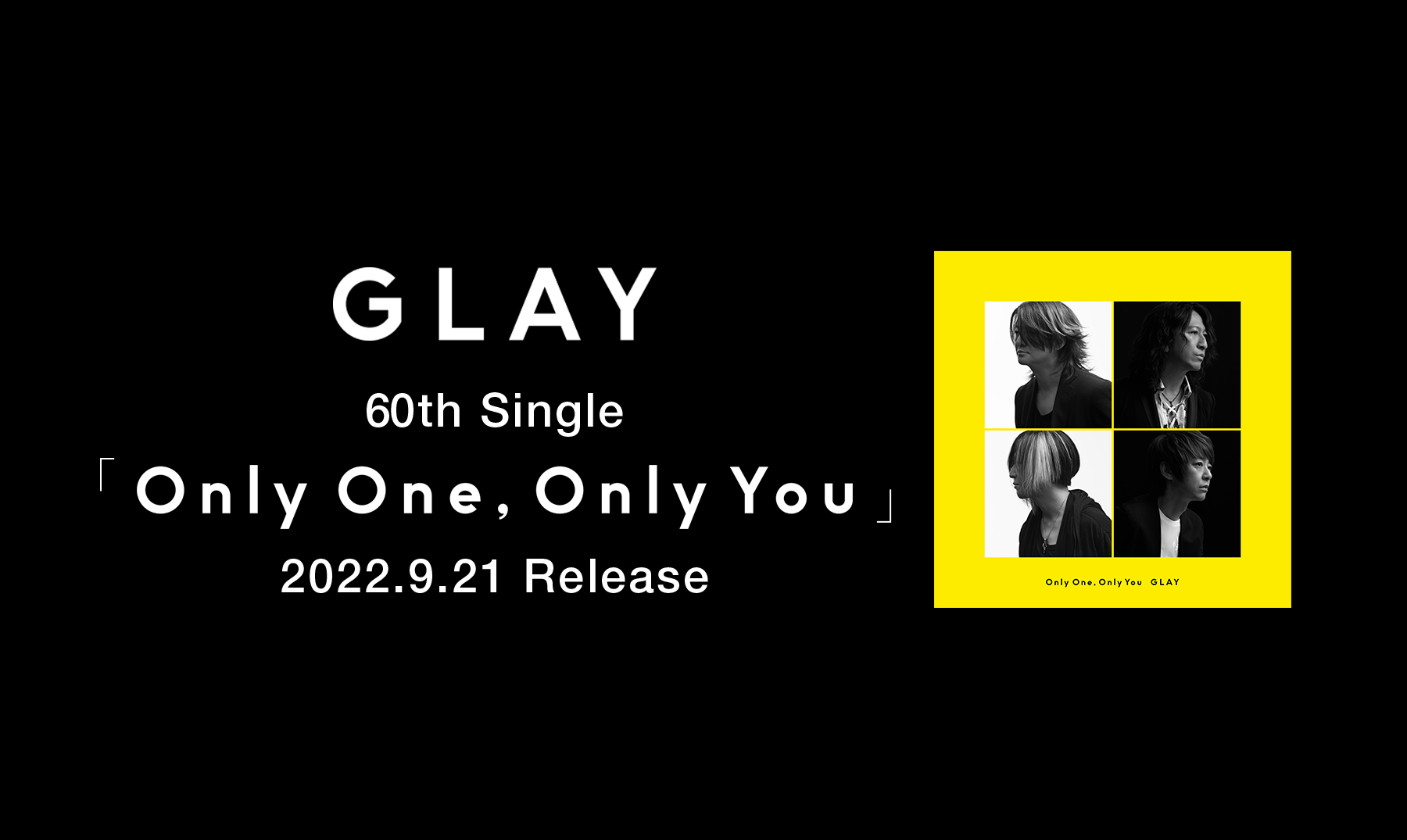 60th single「Only One,Only You」